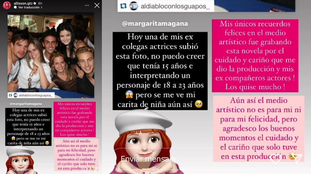 Allisson Lozz reveló así que guarda buenos recuerdos de Al Diablo con los Guapos