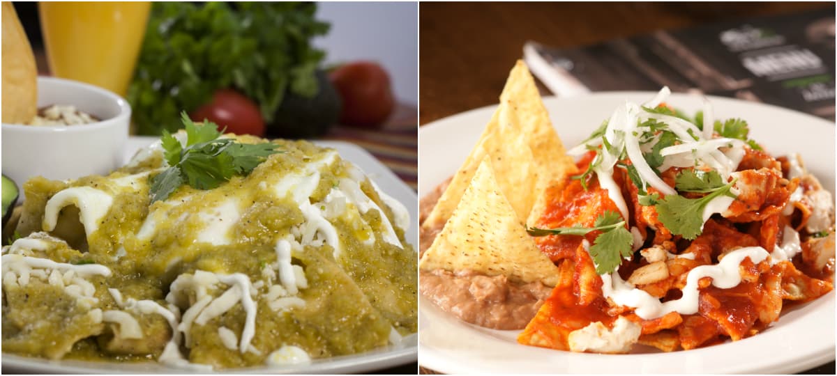 La palabra chilaquiles viene del náhuatl y significa metidos en chile.