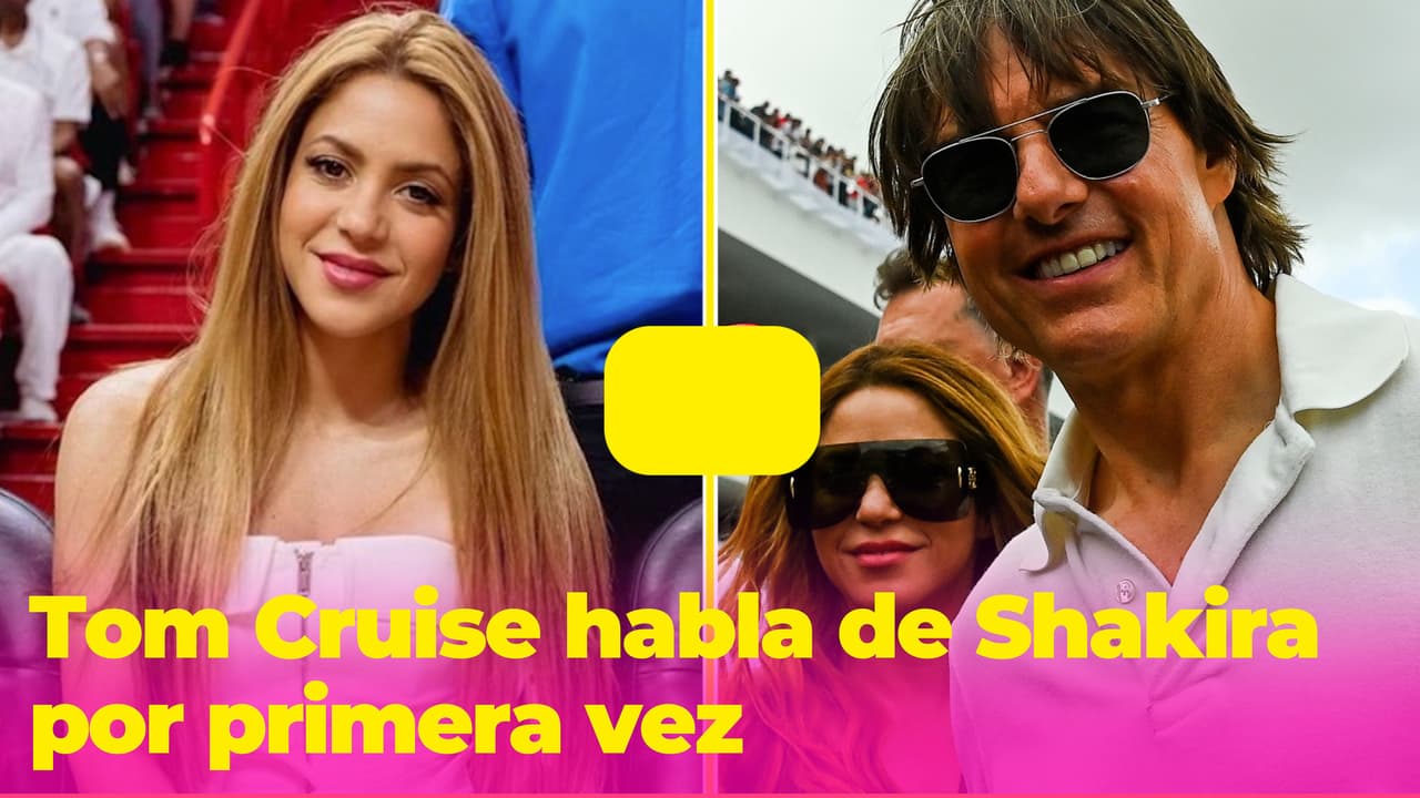Tom Cruise habló de Shakira por primera vez y no paró de dedicarle halagos