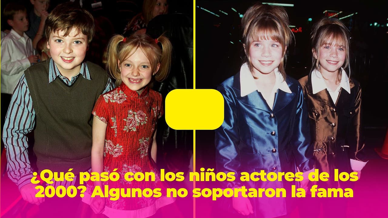 ¿Qué pasó con los niños actores de los 2000? Algunos no soportaron la fama