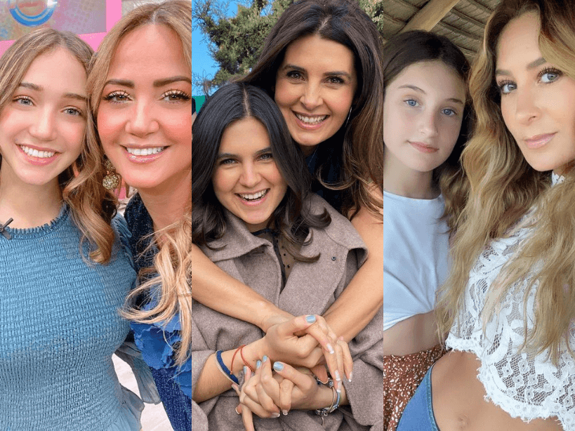Varias famosas como Andrea Legarreta, Mayrín Villanueva y hasta Biby Gaytán han dejado con la boca abierta en redes sociales al verse igual de jóvenes que sus hijas. Mira todas las fotos.