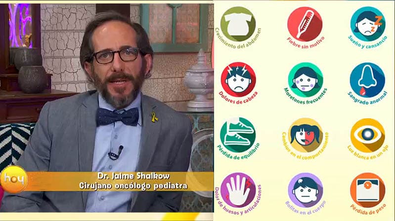 ¡El Dr. Jaime Shalkow habla sobre el cáncer infantil en HOY!