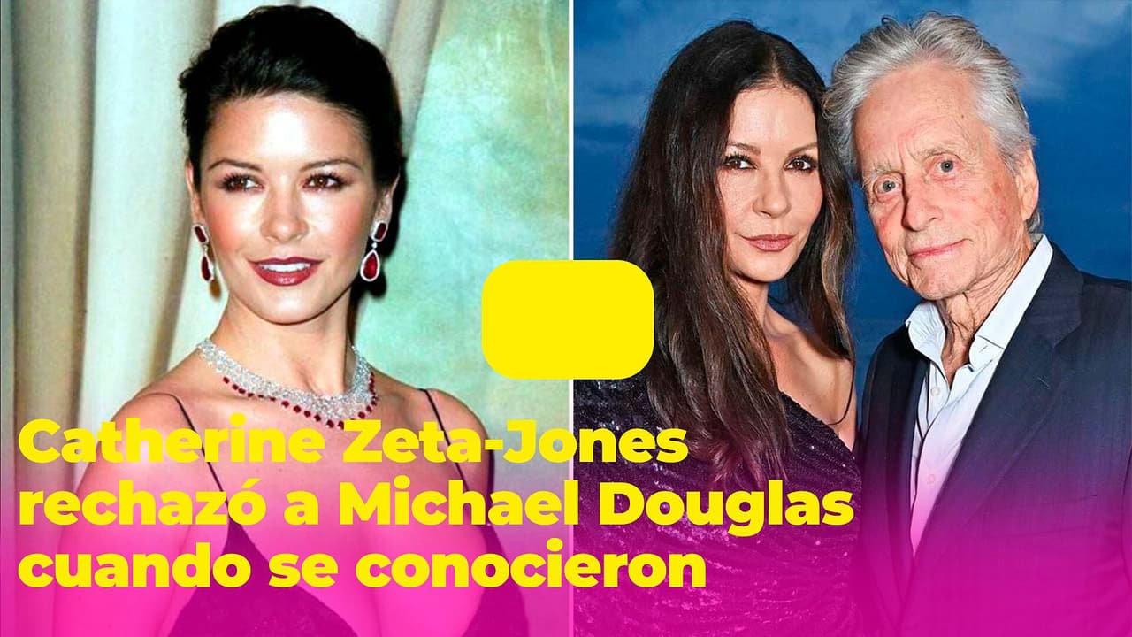 Michael Douglas intentó conquistar a Catherine Zeta-Jones de la forma más extraña y ella lo rechazó