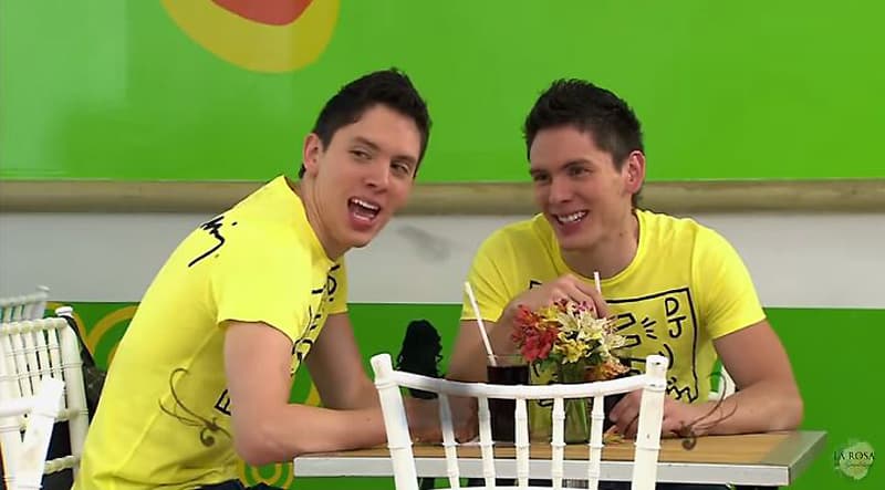En el capítulo "Como dos gotas de agua" aparecieron los gemelos Roberto y Oscar Hernández como protagonistas.