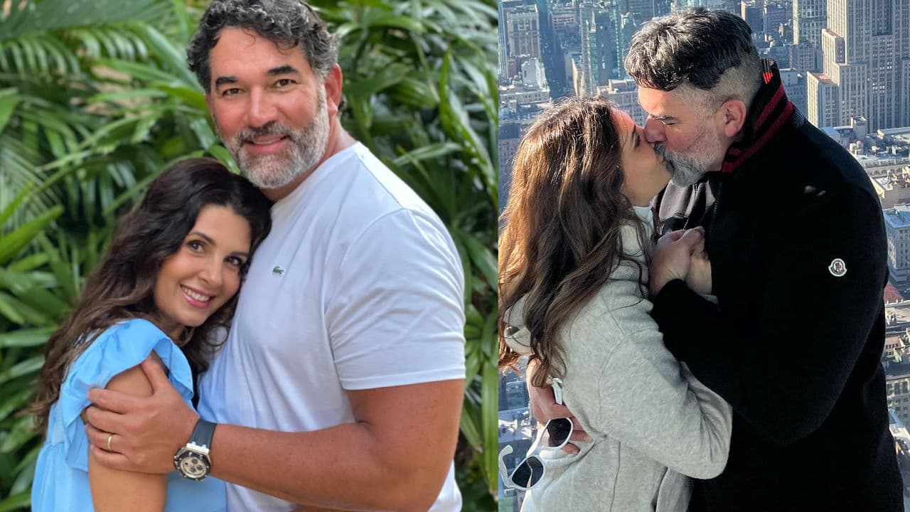 Eduardo Santamarina ahora es rubio y Mayrín Villanueva publica fotos: así se ve
