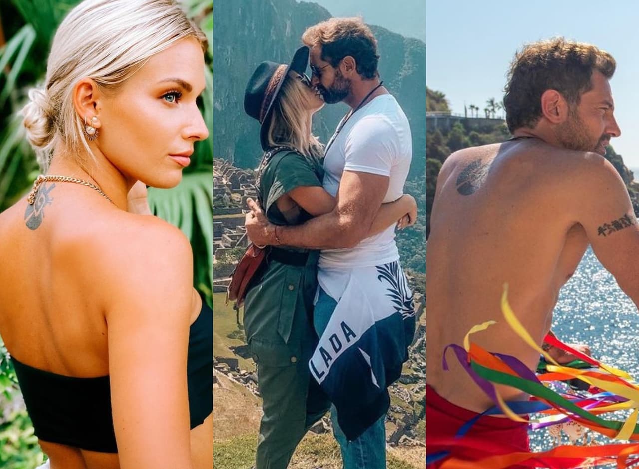 Irina Baeva se tatuó la espalda. La actriz hizo una reproducción de la misma marca que hace un tiempo se hizo su novio Gabriel Soto.