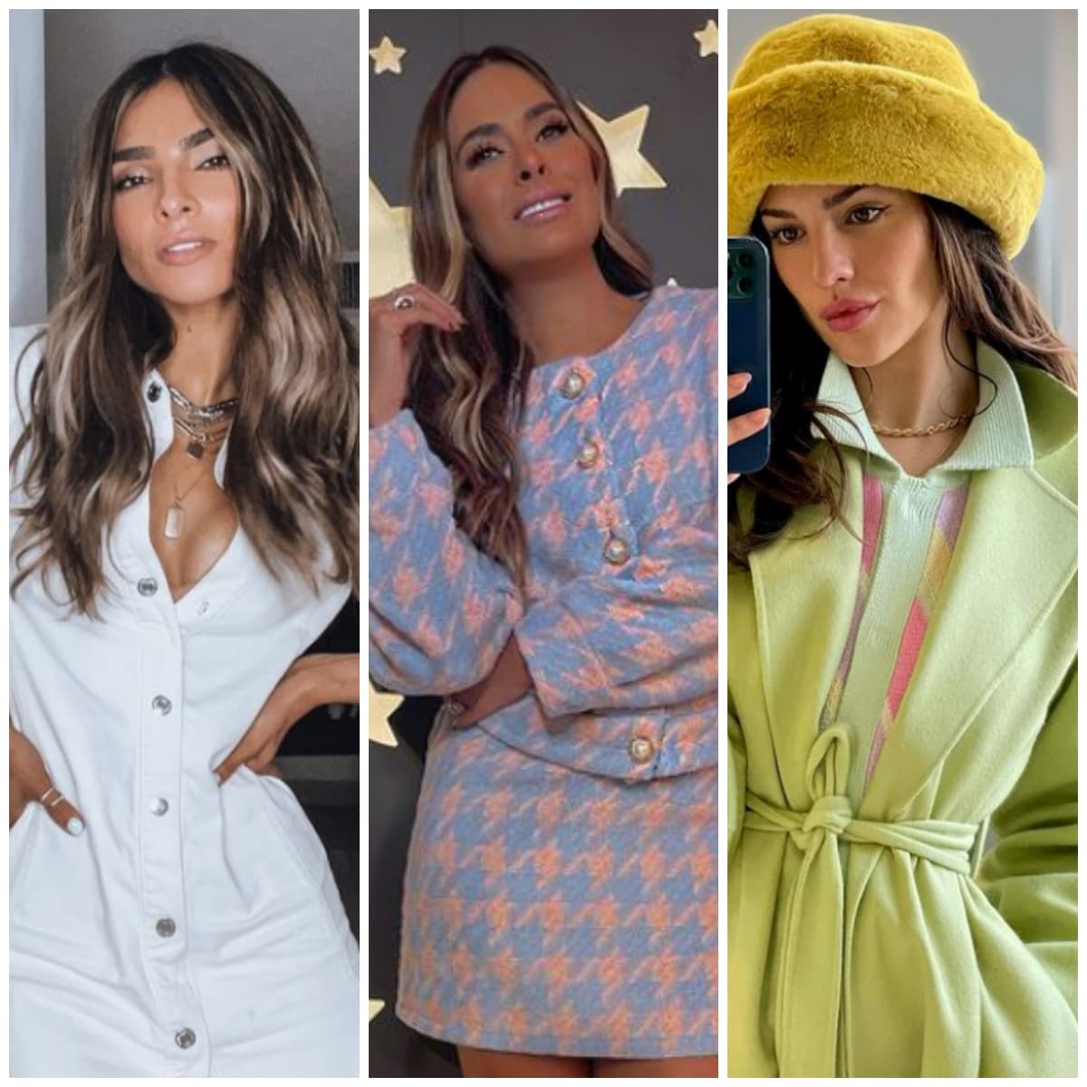 Los colores de ropa que usan las famosas de tez morena