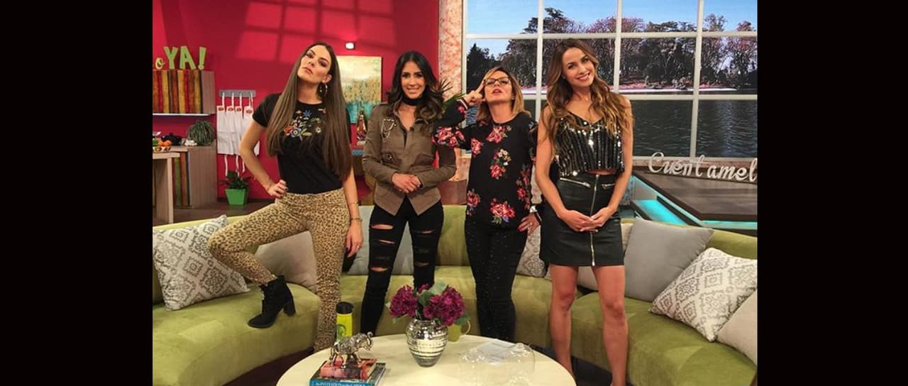 Conductoras del programa 'Cuéntamelo Ya!'