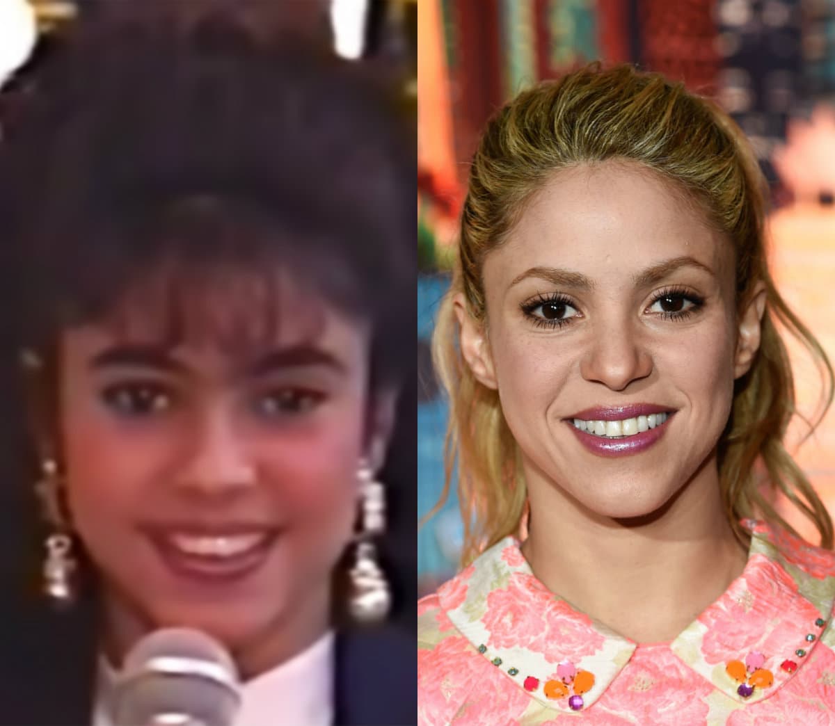Shakira quedó irreconocible
