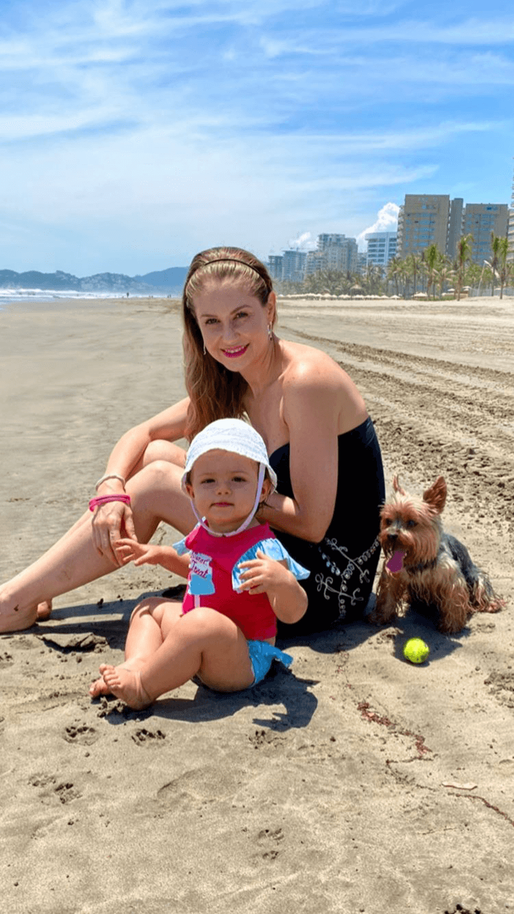 Ingrid Martz enternece al mostrar la contagiosa risa de su hija Martina: “¡Es lo máximo!”
