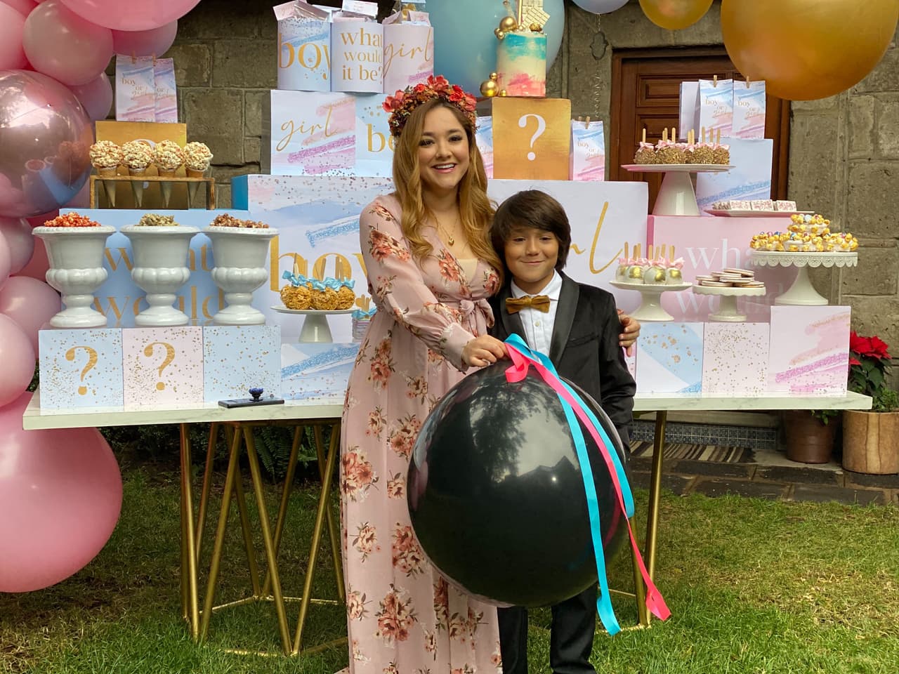 Sobrino de Sherlyn destapa posible nombre del bebé de la actriz y así reacciona ella