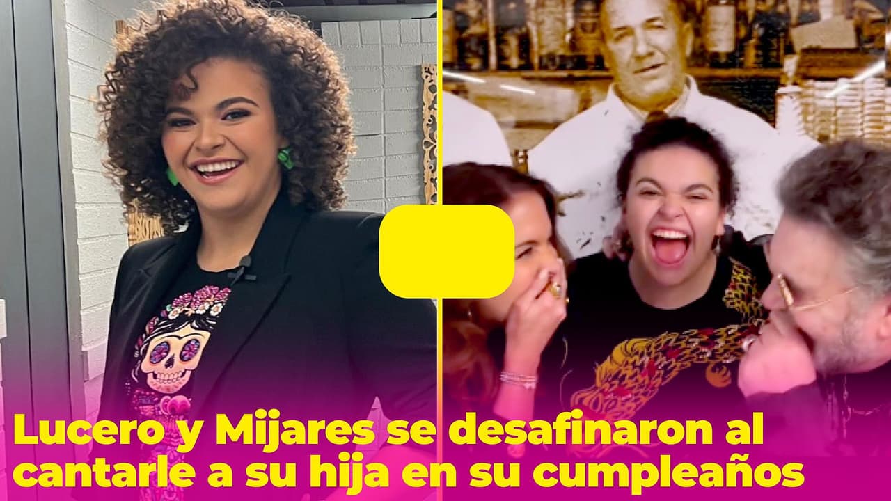 Lucero y Mijares intentan felicitar a Lucerito en su cumpleaños, pero salió mal: el divertido video