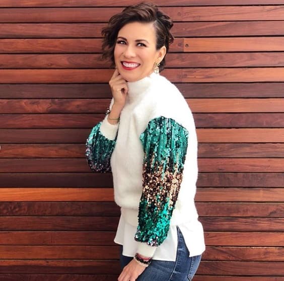 Ingrid Coronado reaparece en televisión con cambio de look