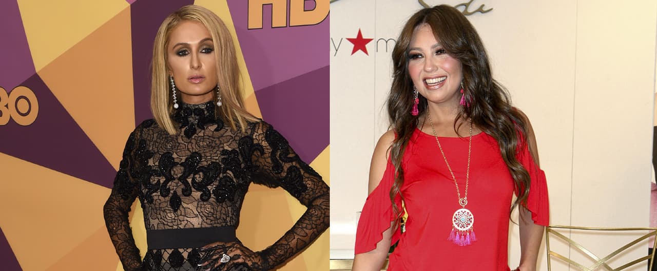 Paris Hilton copia de nuevo un vestido de Thalía